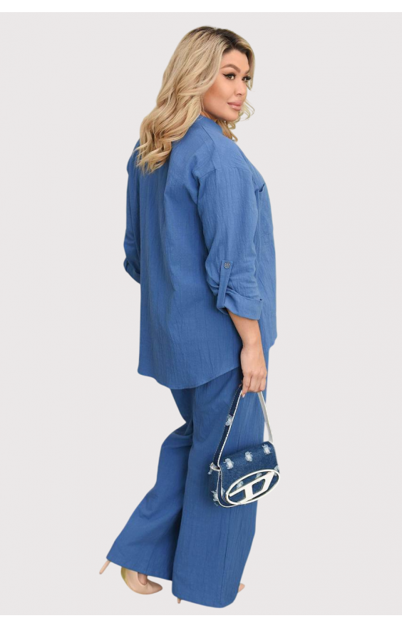 Костюм льон-жатка  (48-62) Феш