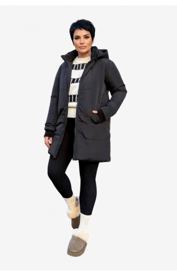 Куртка подовжена Size+ (рр48-62) еврозима