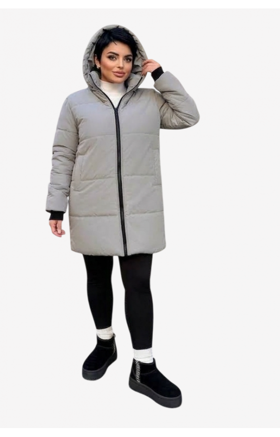 Куртка подовжена Size+ (рр48-62) еврозима