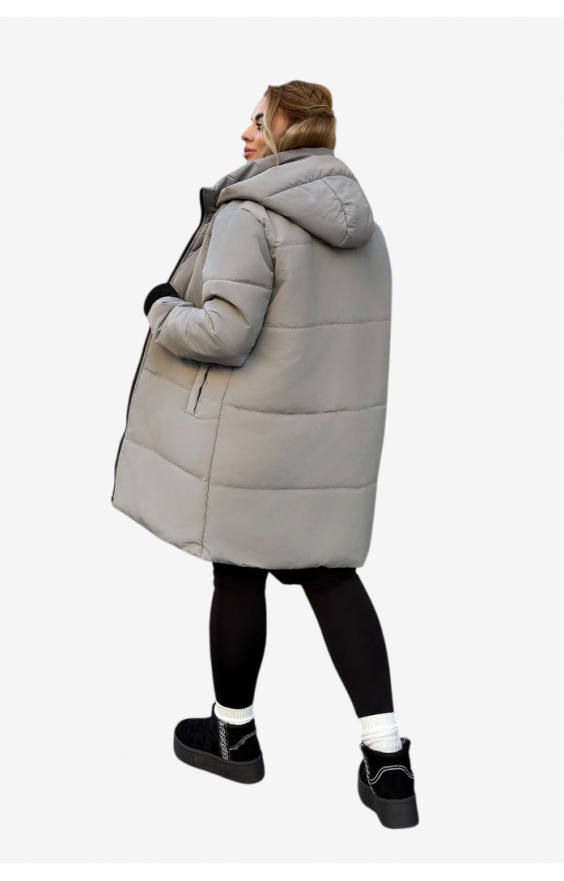 Куртка подовжена Size+ (рр48-62) еврозима