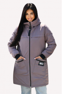 Демісезонне пальто (рр 48-62) на синтепоні Liss