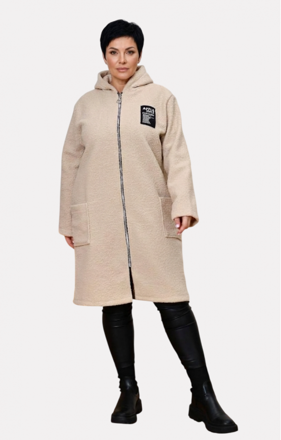 Пальто букле Size+ Пальто букле Size+