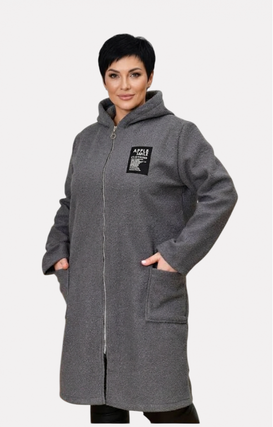 Пальто букле Size+ Пальто букле Size+