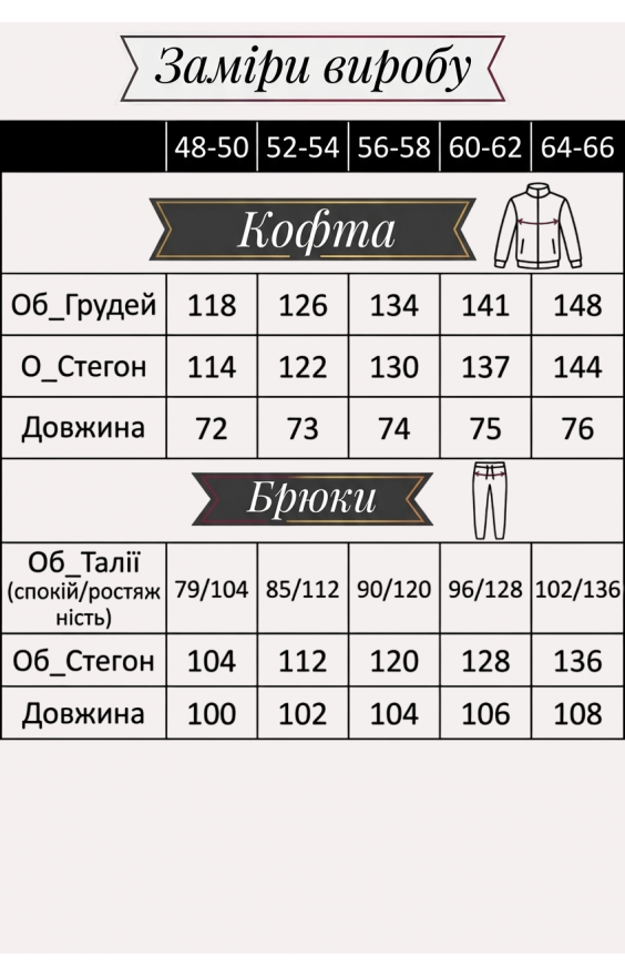 Батальний теплий костюм Наталі (рр 48-66) Батальний теплий костюм Наталі (рр 48-66)