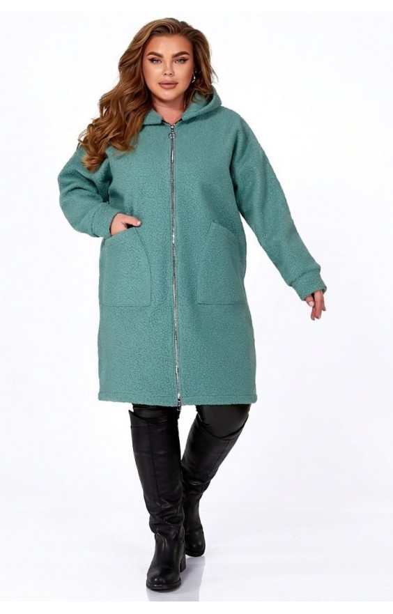 Пальто вовна ILATA (рр 52-56) батал