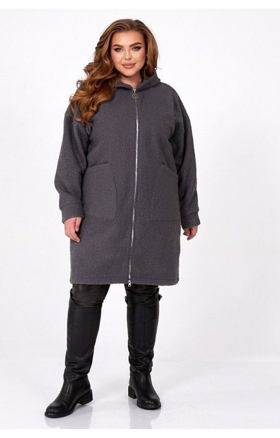 Пальто вовна ILATA (рр 52-56) батал