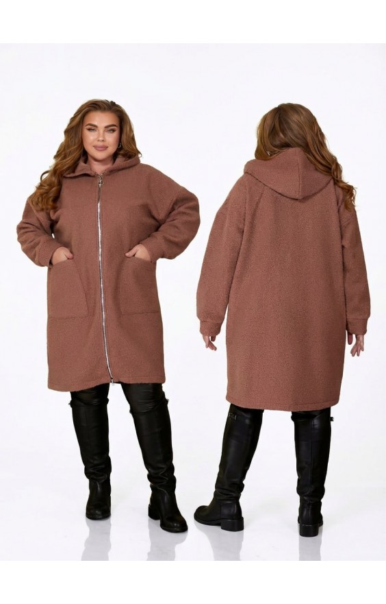 Пальто вовна ILATA (рр 52-56) батал