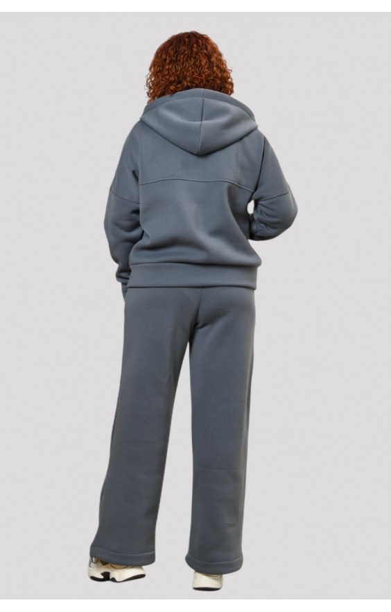 Теплий Костюм (р48-66) фліс Faina великого розміру