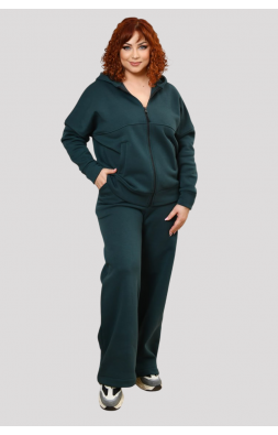 Теплий Костюм (р48-66) фліс Faina великого розміру