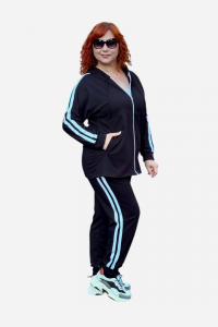 Батальний спортивний костюм двонитка (рр 52-66)