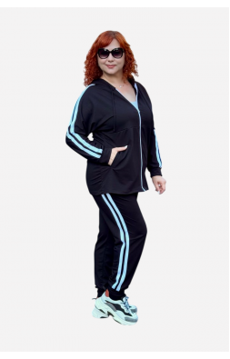 Батальний спортивний костюм двонитка (рр 52-66)