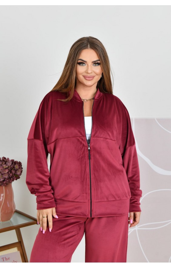 Велюровий костюм FRANCHESKA (р 48-66)