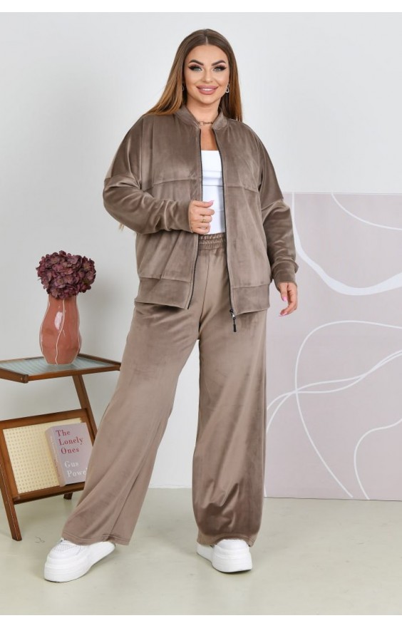 Велюровий костюм FRANCHESKA (р 48-66)