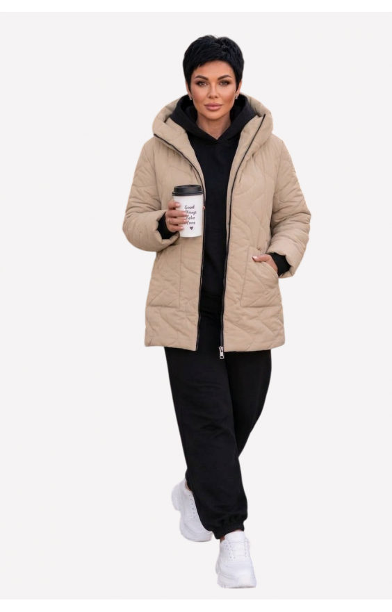 Куртка SIZE+ осынь (рр 48-62) Канада 