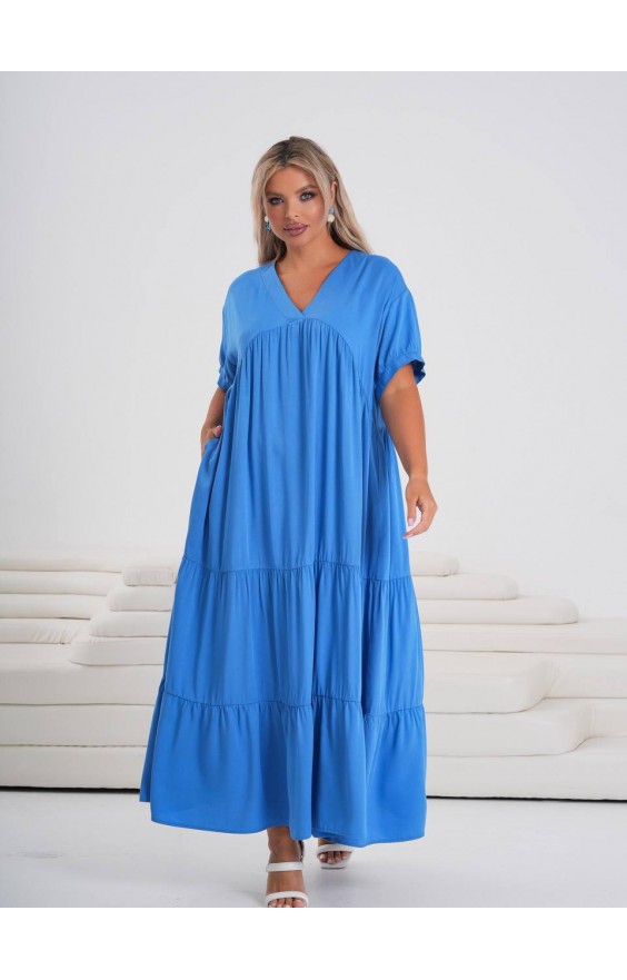 Вільна довга сукня Size Plus (48-60)