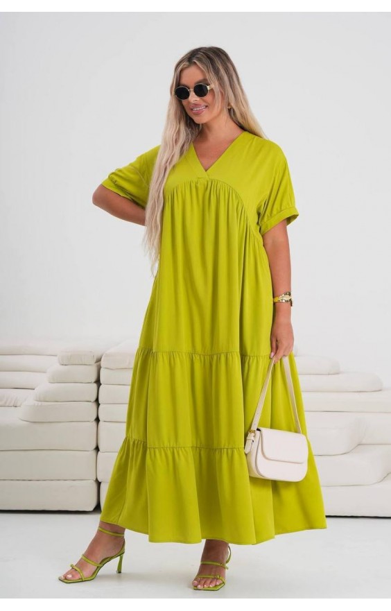 Вільна довга сукня Size Plus (48-60)