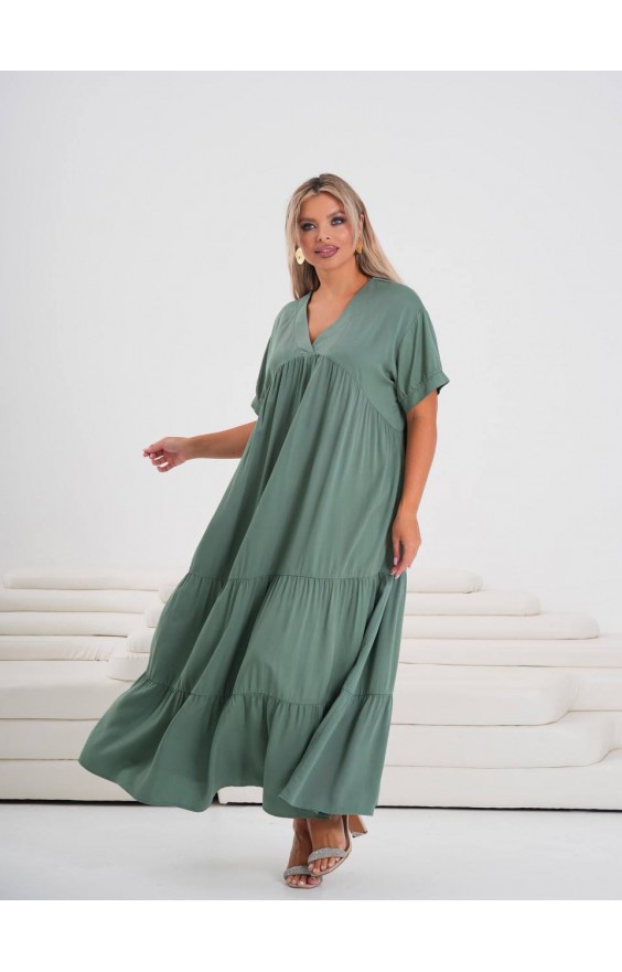 Вільна довга сукня Size Plus (48-60)