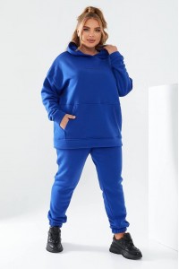 Батальний (56-60) Теплий спортивний костюм STEPPY  Електрик