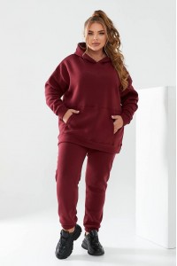 Батальний (56-60) Теплий спортивний костюм STEPPY  Електрик