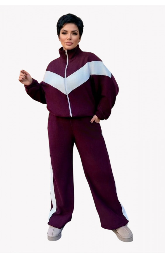 Теплий костюм SIZE+ двосторонній фліс МАРТА (р48-60) Теплий костюм SIZE+ двосторонній фліс МАРТА (р48-60)