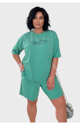 Костюм з шортими Size+ кулір