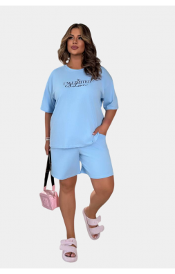 Костюм з шортими Size+ кулір