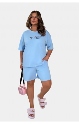 Костюм з шортими Size+ кулір