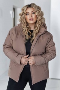 Демісезона куртка Lili (52-54 капучино) батальна