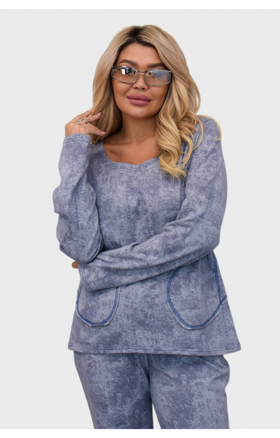 Прогулянковий костюм (рр 50-60) DEM