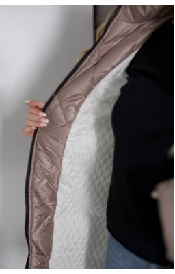 Зимове пальто (рр 54-56) Demika беж