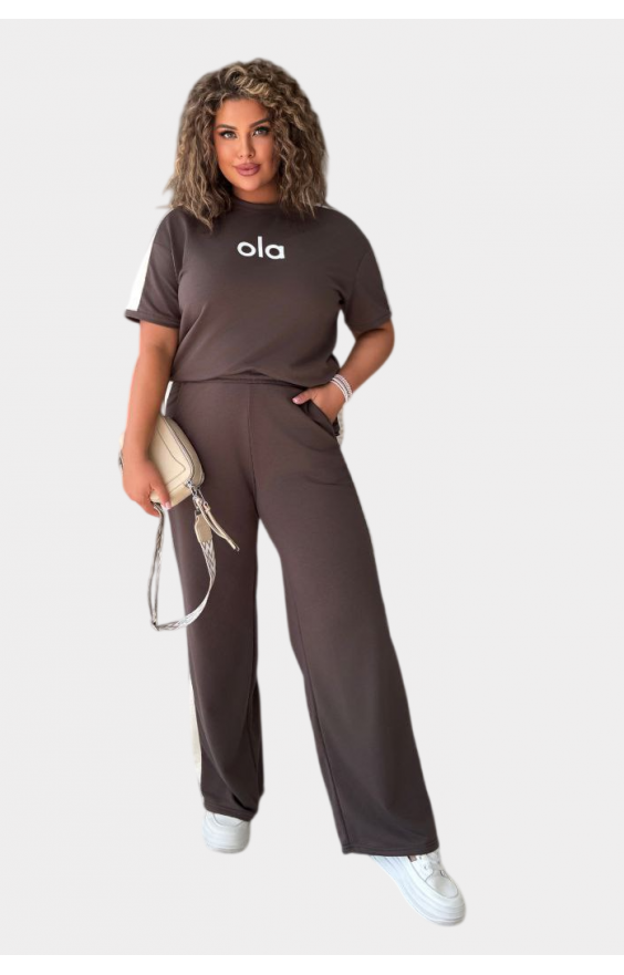 Прогулянковий костюм Suena (рр 46-56) з лампасами Прогулянковий костюм Suena (рр 46-56) з лампасами