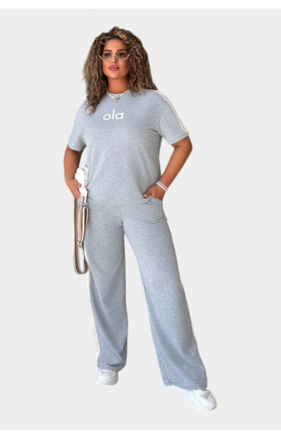 Прогулянковий костюм Suena (рр 46-56) з лампасами Прогулянковий костюм Suena (рр 46-56) з лампасами