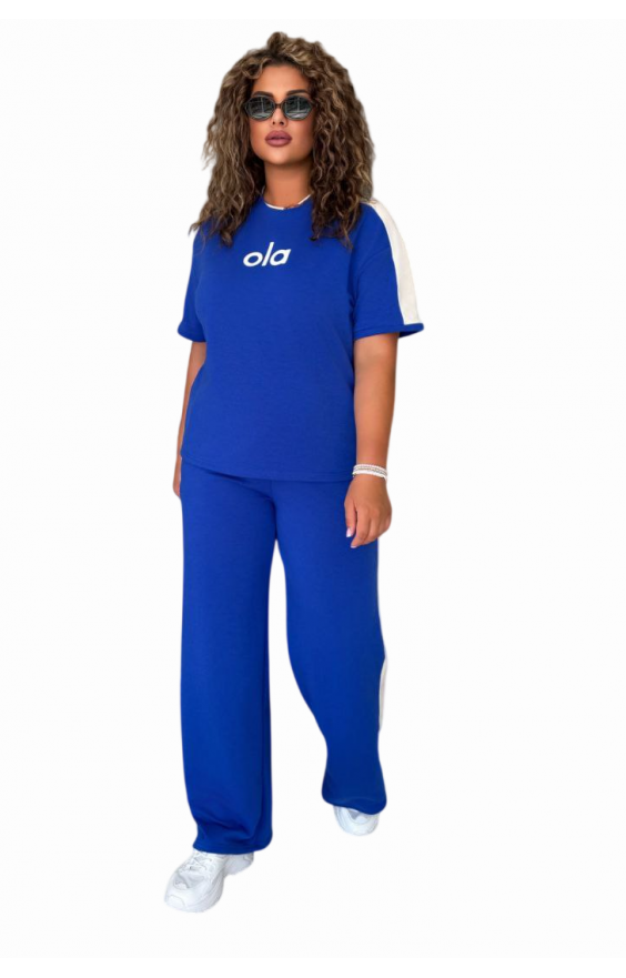 Прогулянковий костюм Suena (рр 46-56) з лампасами Прогулянковий костюм Suena (рр 46-56) з лампасами