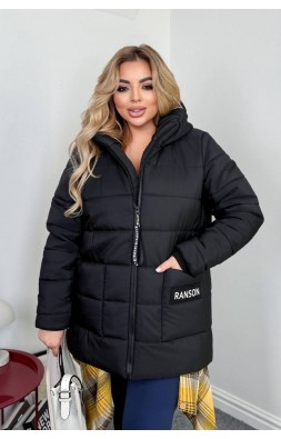 Зимова курка 52-54  Irisha бежевий