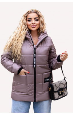 Зимова курка Size+ жіноча Irisha
