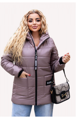 Зимова курка Size+ жіноча Irisha