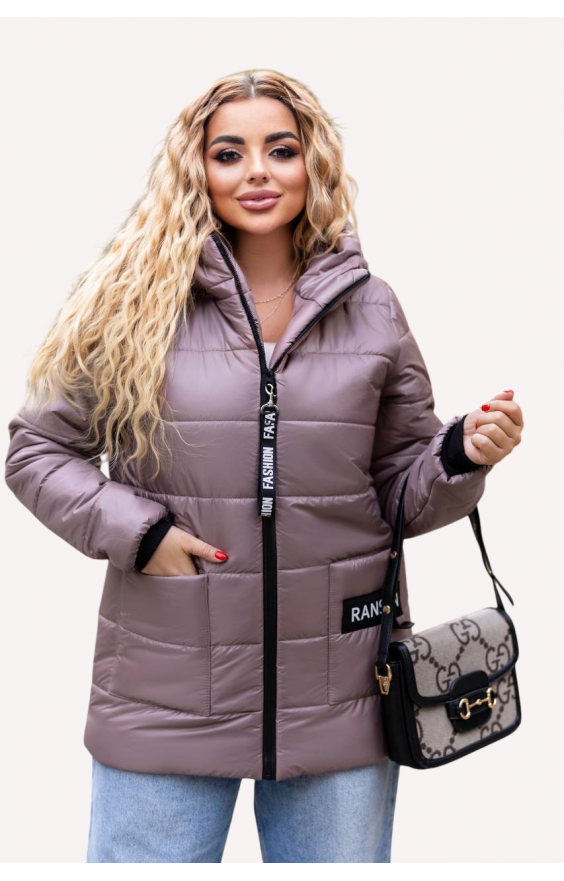 Зимова курка Size+ жіноча Irisha
