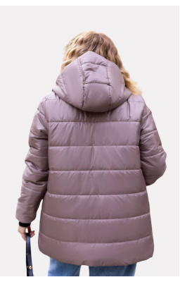 Зимова курка 52-54 чорний Irisha