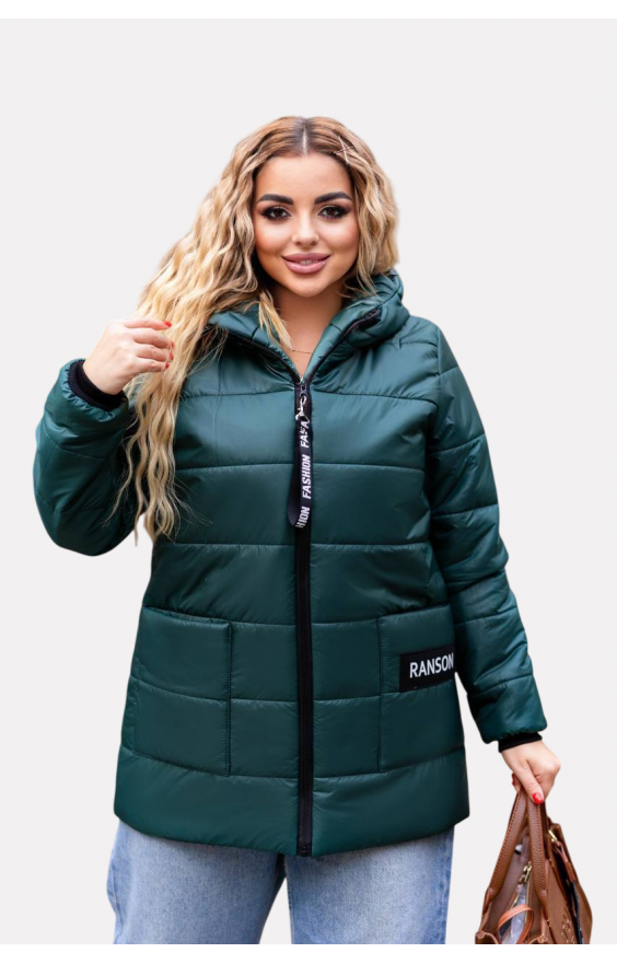 Зимова курка Size+ жіноча Irisha