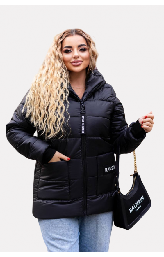 Зимова курка Size+ жіноча Irisha