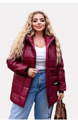 Зимова курка Size+ жіноча Irisha