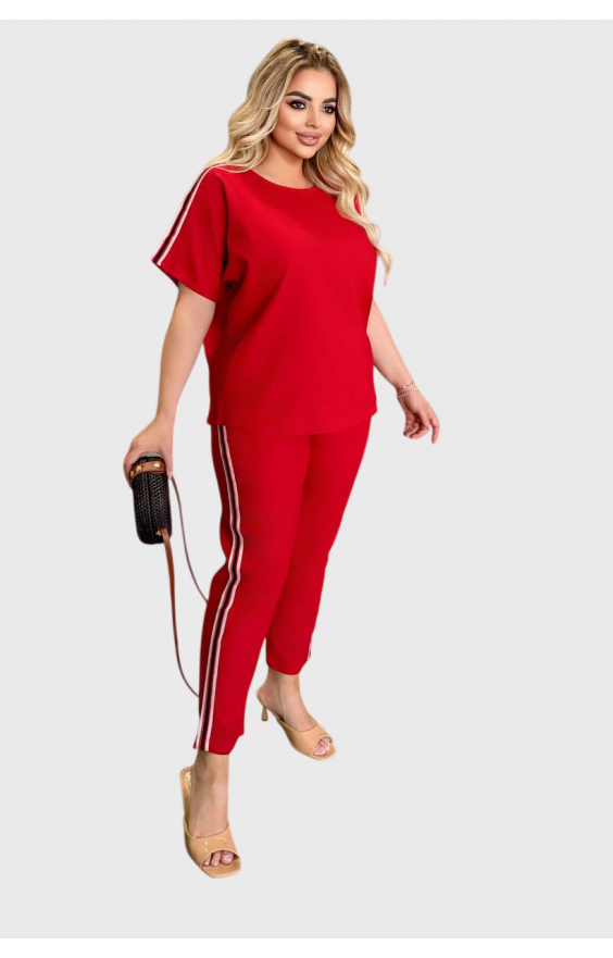 Костюм льон (р 48-62) прогулянковий 