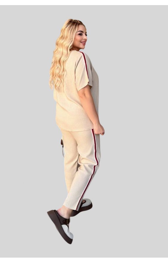 Костюм льон (р 48-62) прогулянковий 