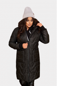 Зимове пальто (рр 52-54) Хвиля