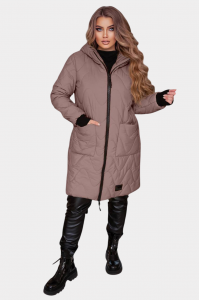 Зимове пальто (рр 52-54) Хвиля