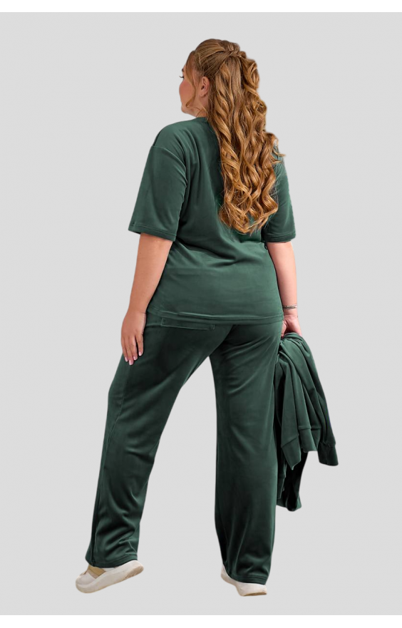 Костюм трійка (рр 42-60) Naobi  велюр