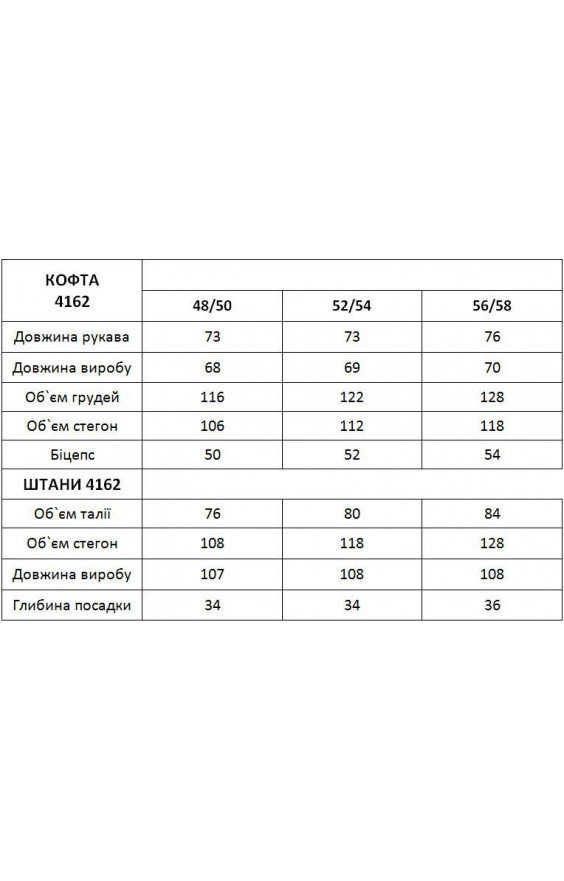 Костюм плюш-велюр Size+ прогулянковий