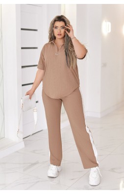Трикотажний спортивний костюм Size Plus (48-62)