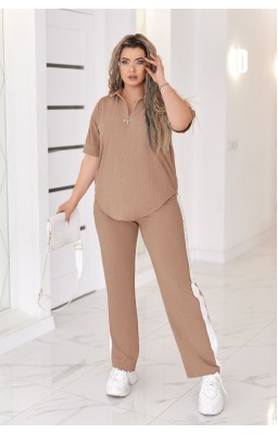 Трикотажний спортивний костюм Size Plus (48-62)