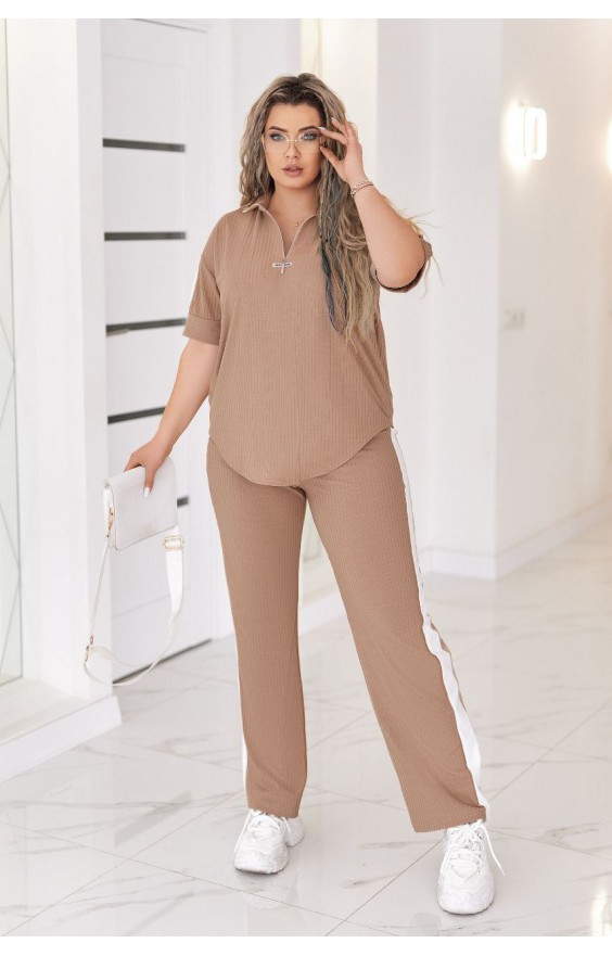 Трикотажний спортивний костюм Size Plus (48-62)